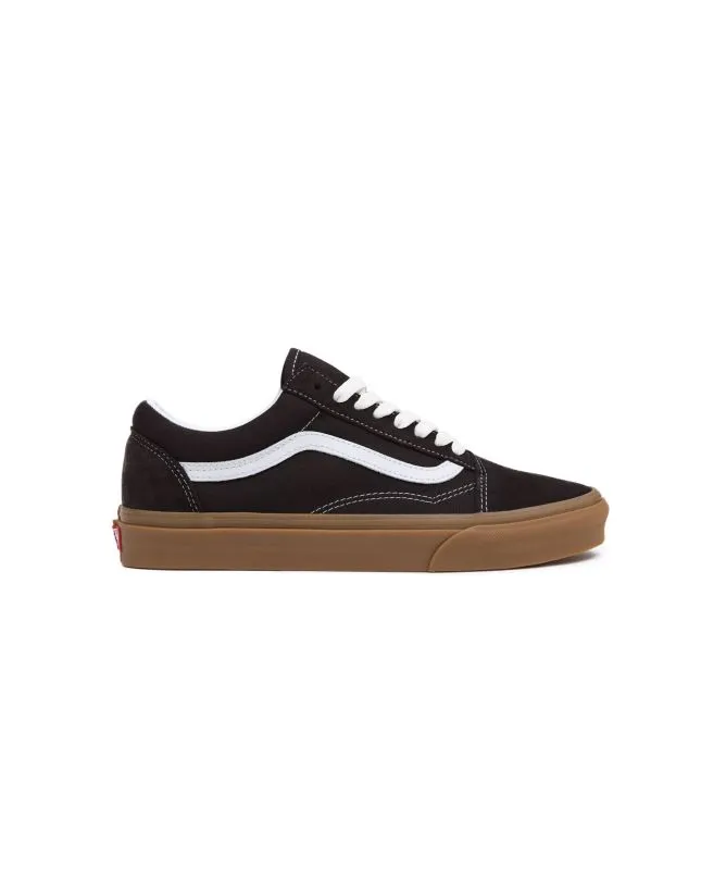 Vans Gum Old Skool Trainers | Black