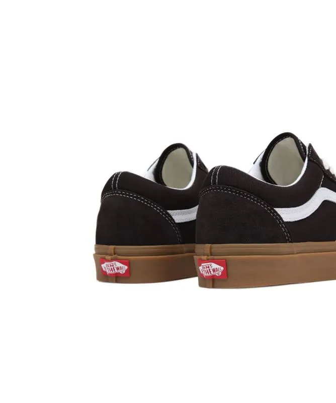 Vans Gum Old Skool Trainers | Black