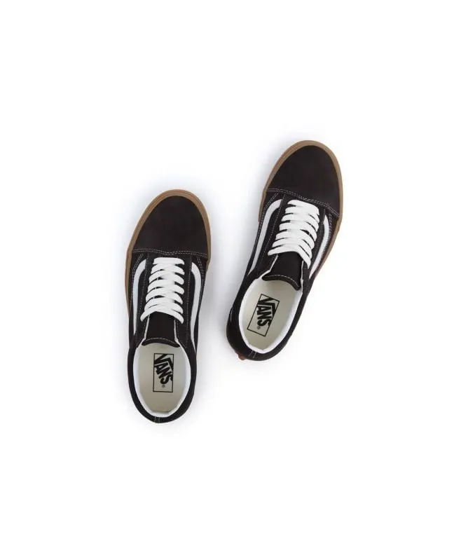 Vans Gum Old Skool Trainers | Black