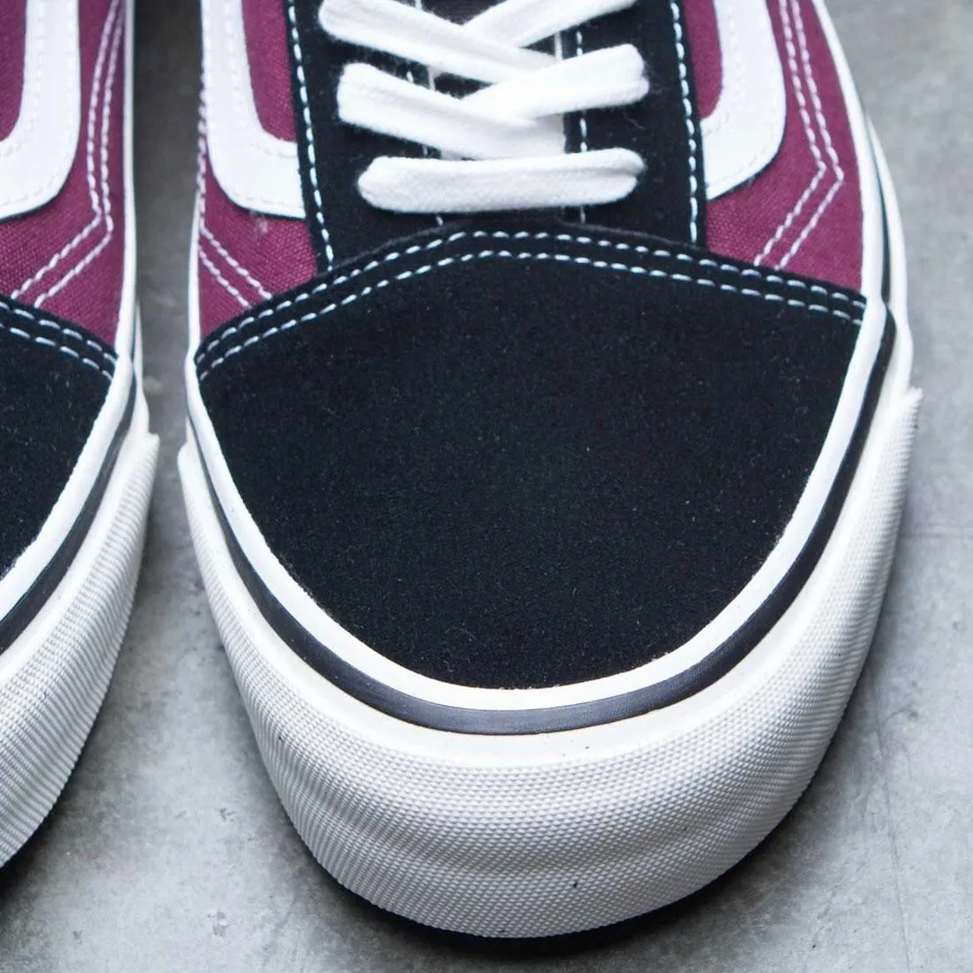 Vans Men Old Skool DX - Anaheim (burgundy / white / black)