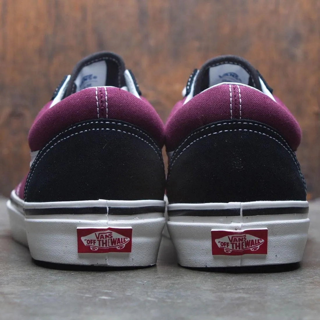 Vans Men Old Skool DX - Anaheim (burgundy / white / black)