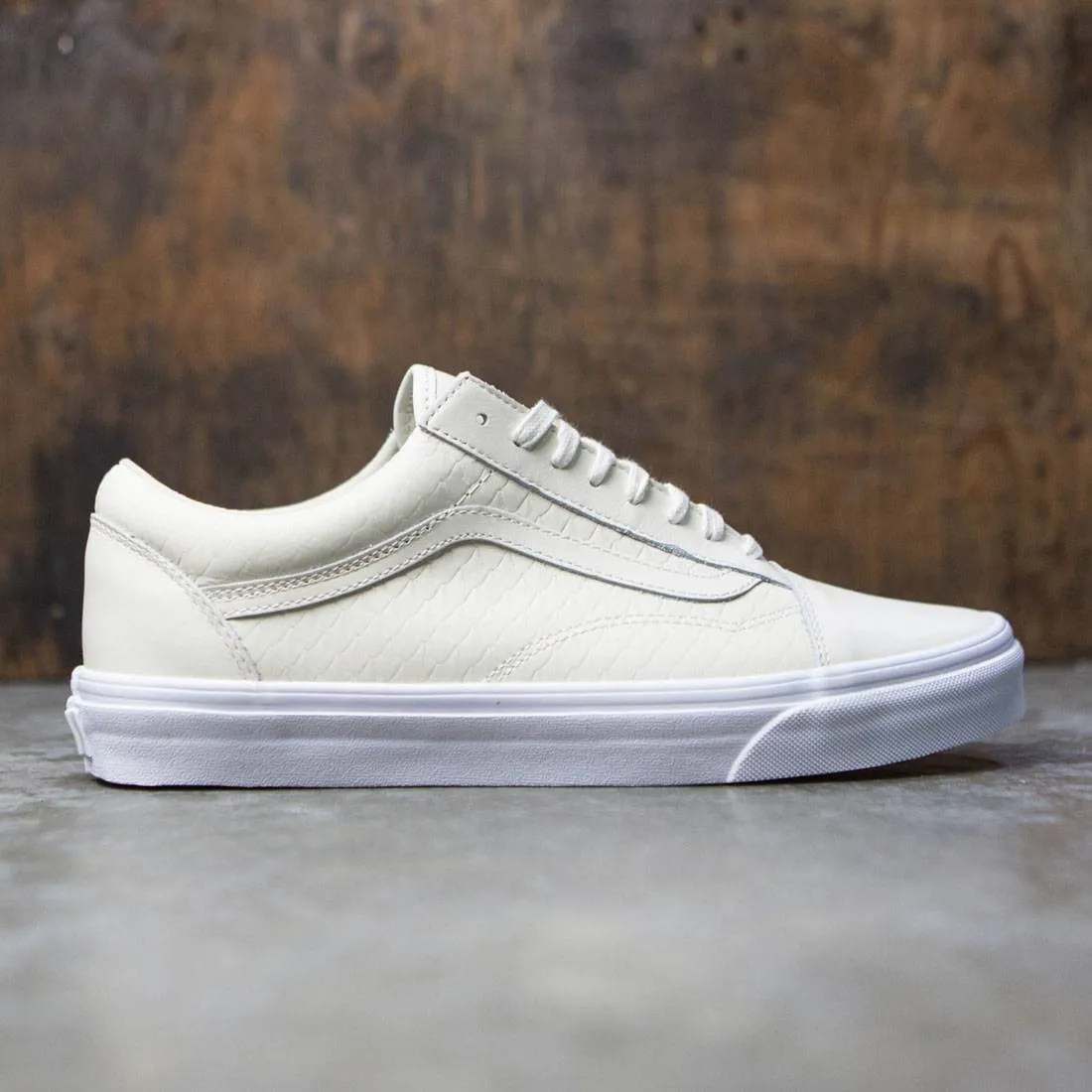 Vans Men Old Skool DX - Armor Leather (green / turtledove)