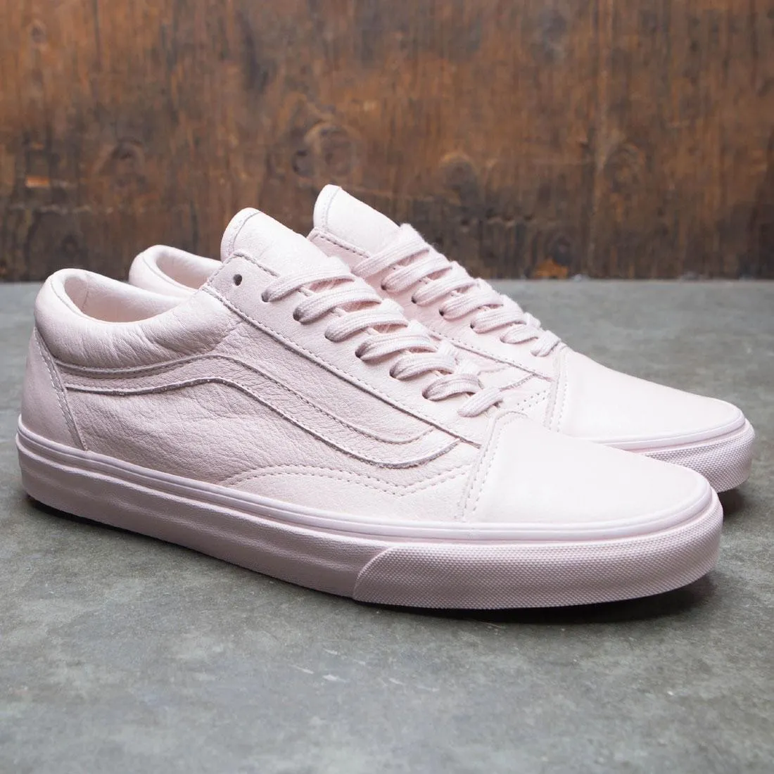 Vans Men Old Skool - Leather (pink / sepia rose)