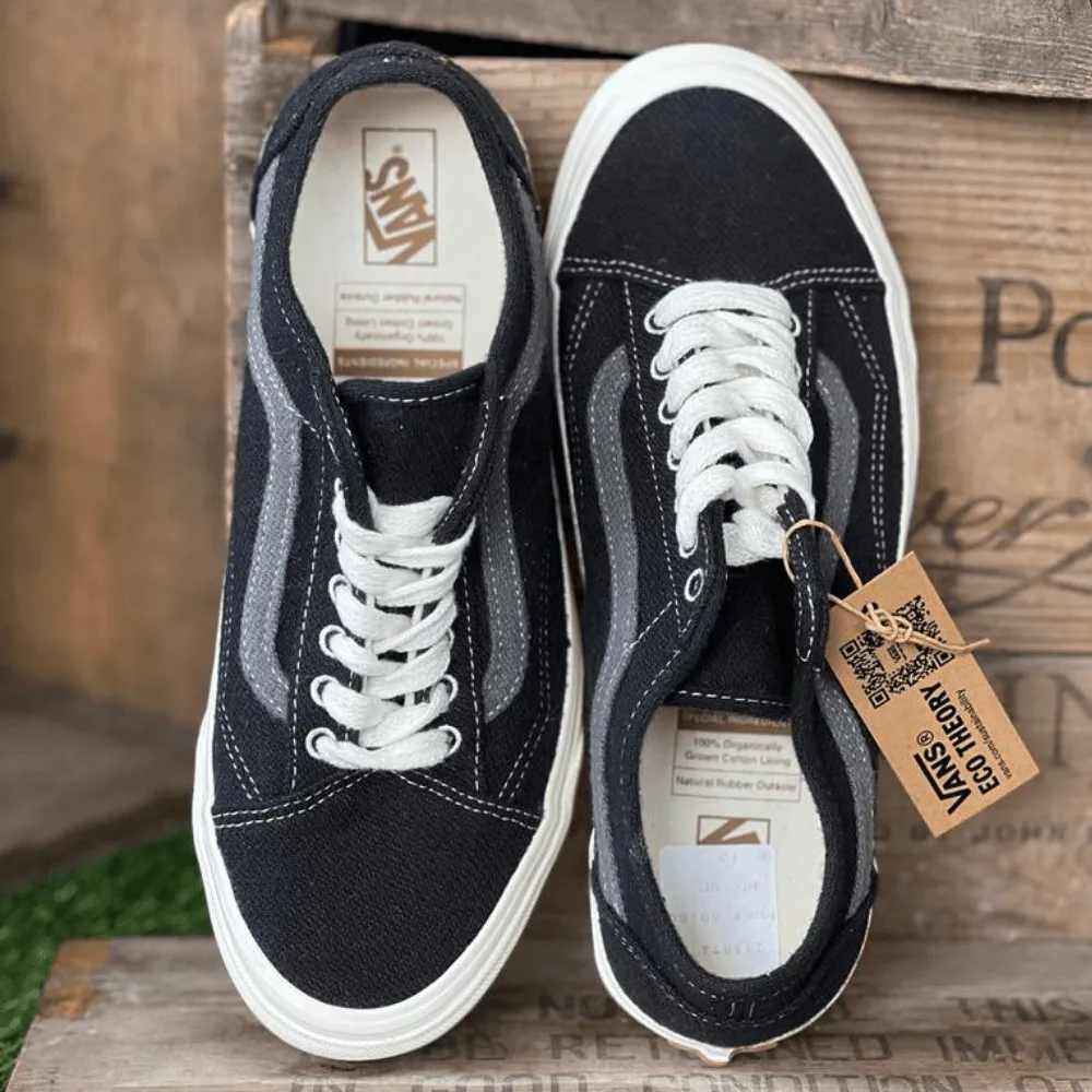 Vans Mens Eco Theory Old Skool Trainers in Grey