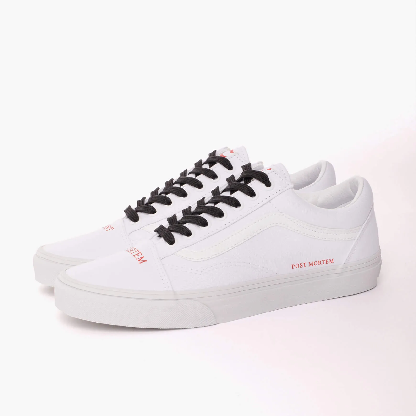 Vans Old Skool Post Mortem White Custom