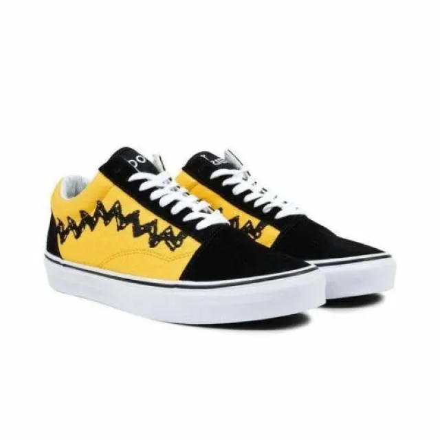 Vans Old Skool x Peanuts Charlie Brown Yellow/Black Good...