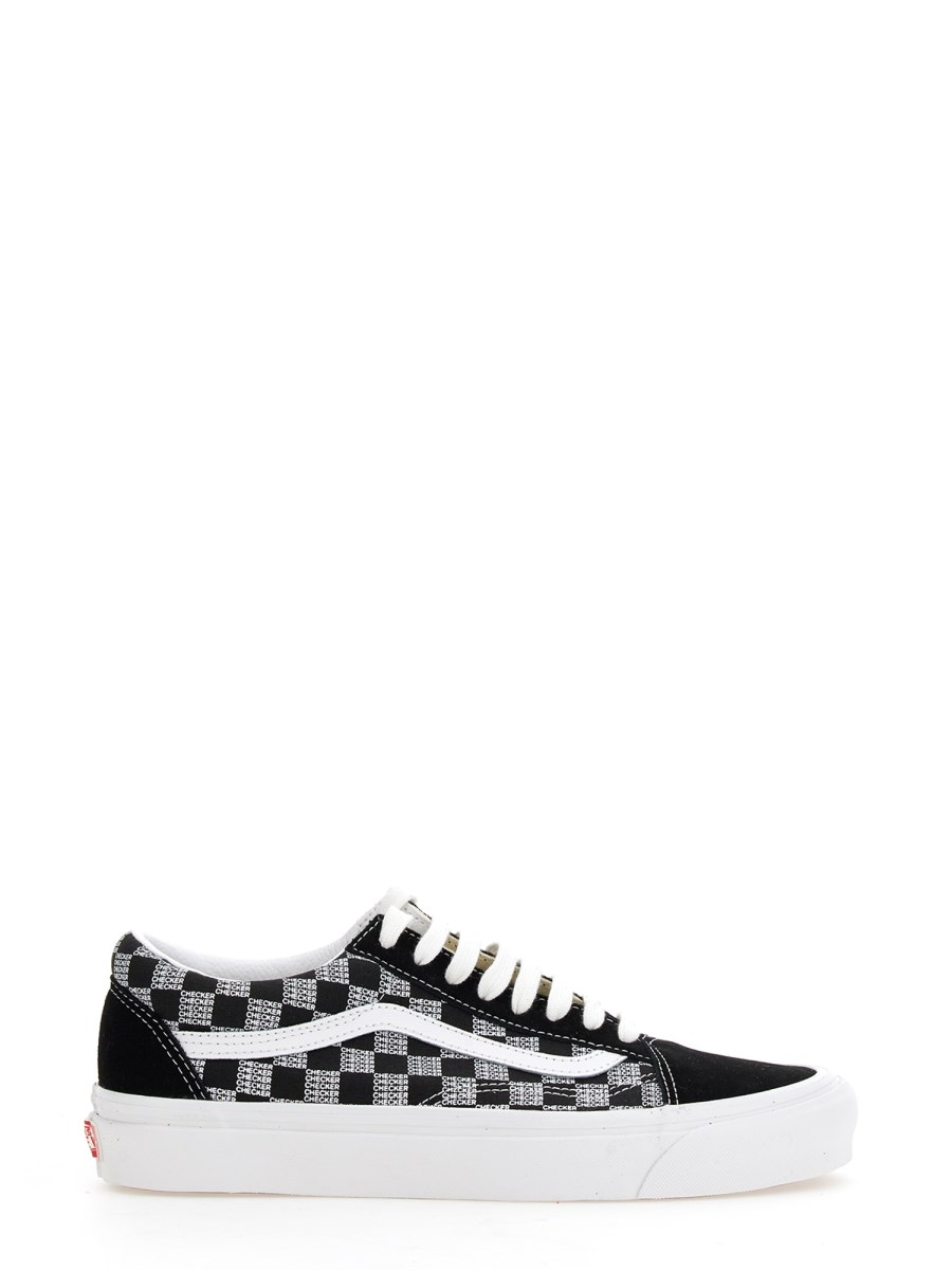 VANS    SNEAKER CHECK OLD SKOOL 36 LEATHER