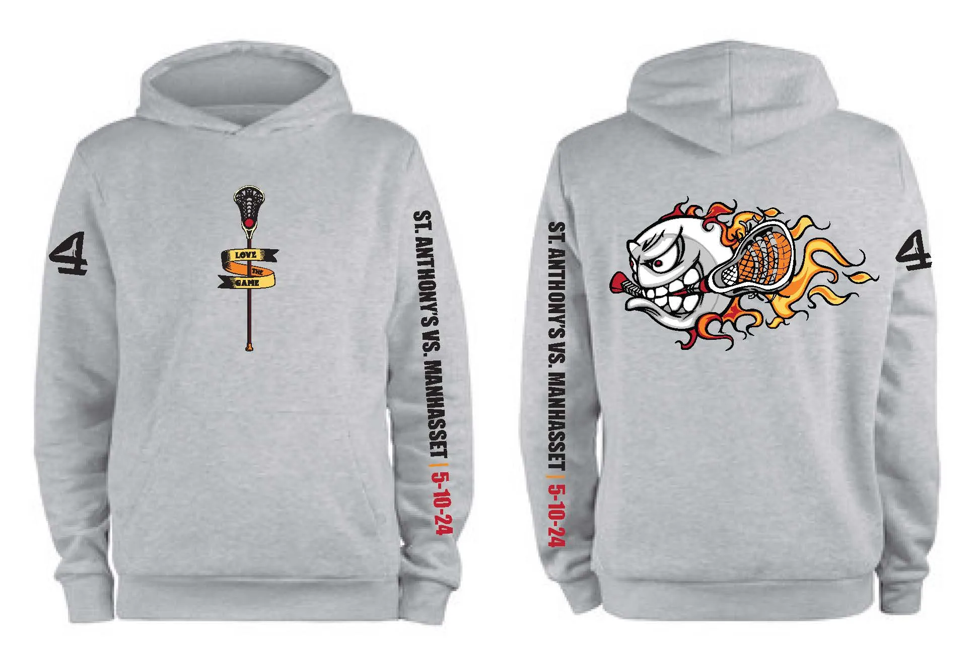 Varsity Media Game Day Hoodie 5/10 - ST. ANTHONY'S vs MANHASSET (Girl's)