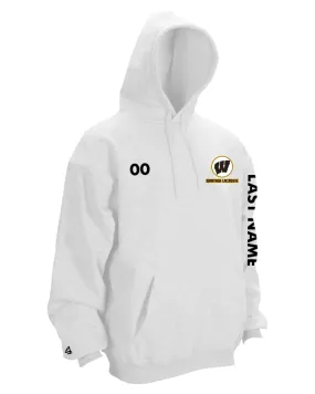 Wantagh Lacrosse Patriot Flag  Hoodie