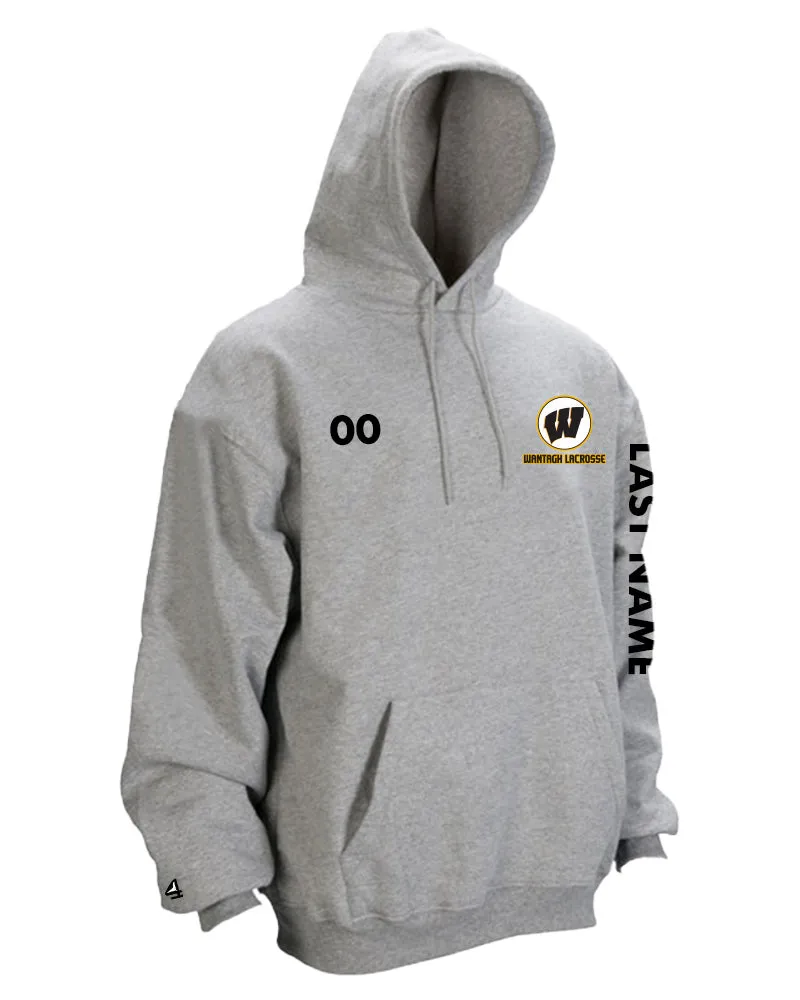 Wantagh Lacrosse Patriot Flag  Hoodie