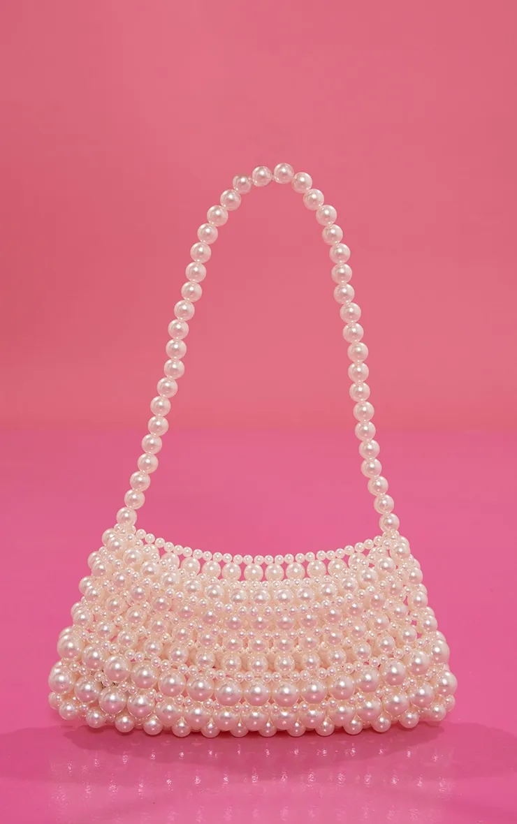 White Pearl Shoulder Bag | Accessories