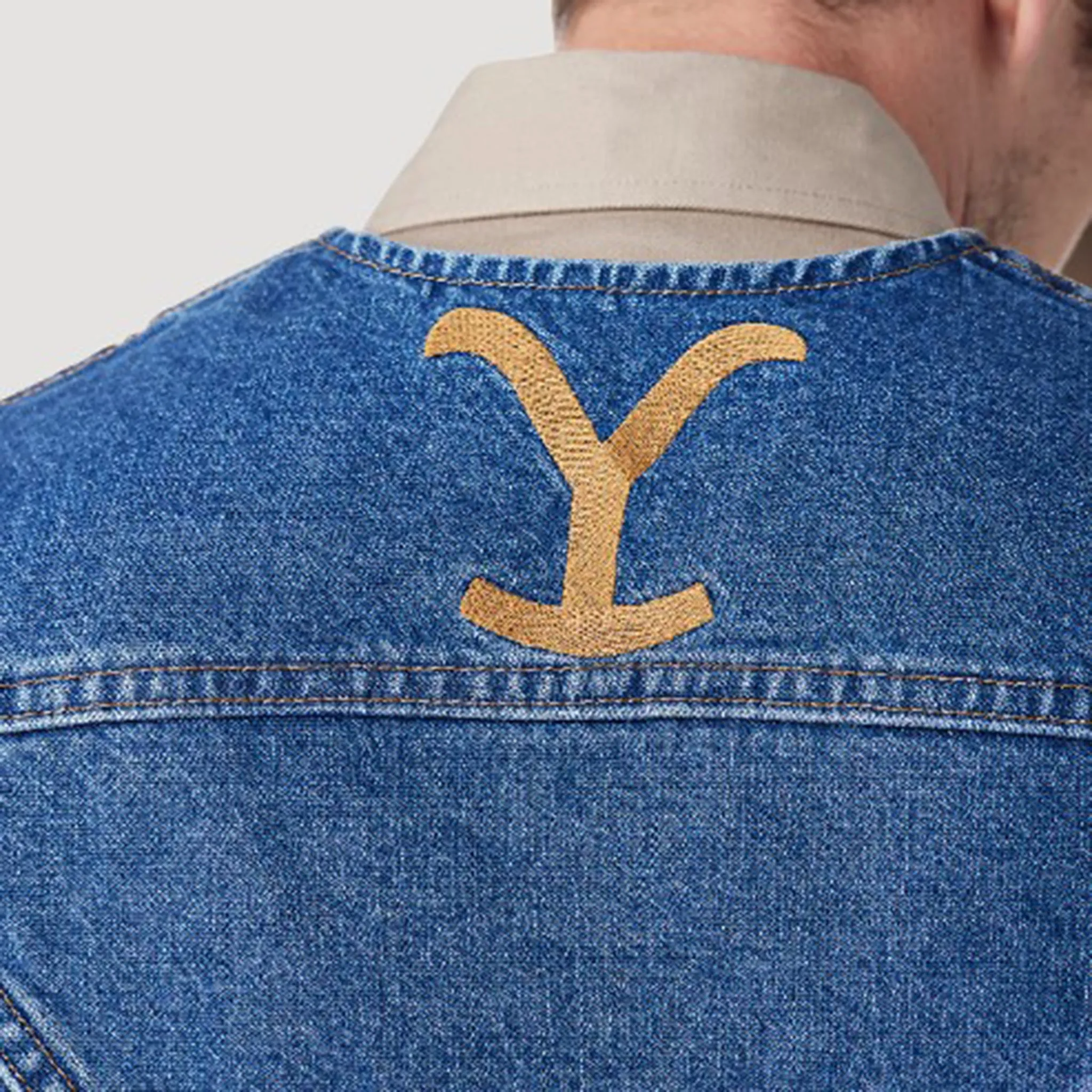 Wrangler Denim Yellowstone Vest