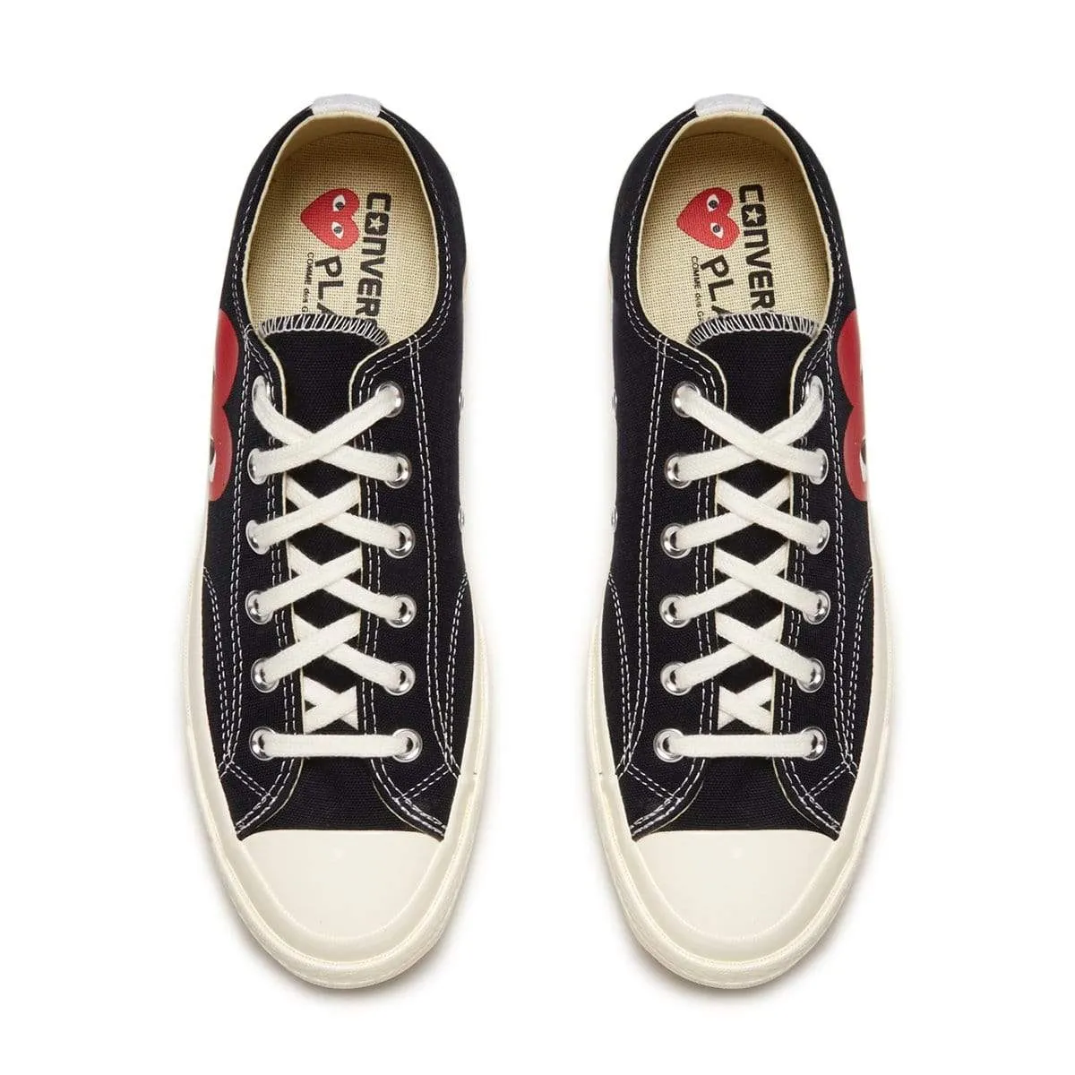 x CDG Play CHUCK TAYLOR LOW Black