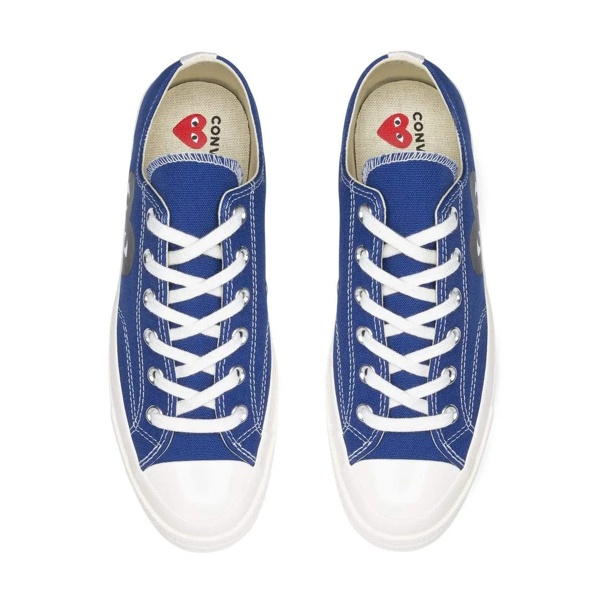 x CDG Play CHUCK TAYLOR LOW Blue