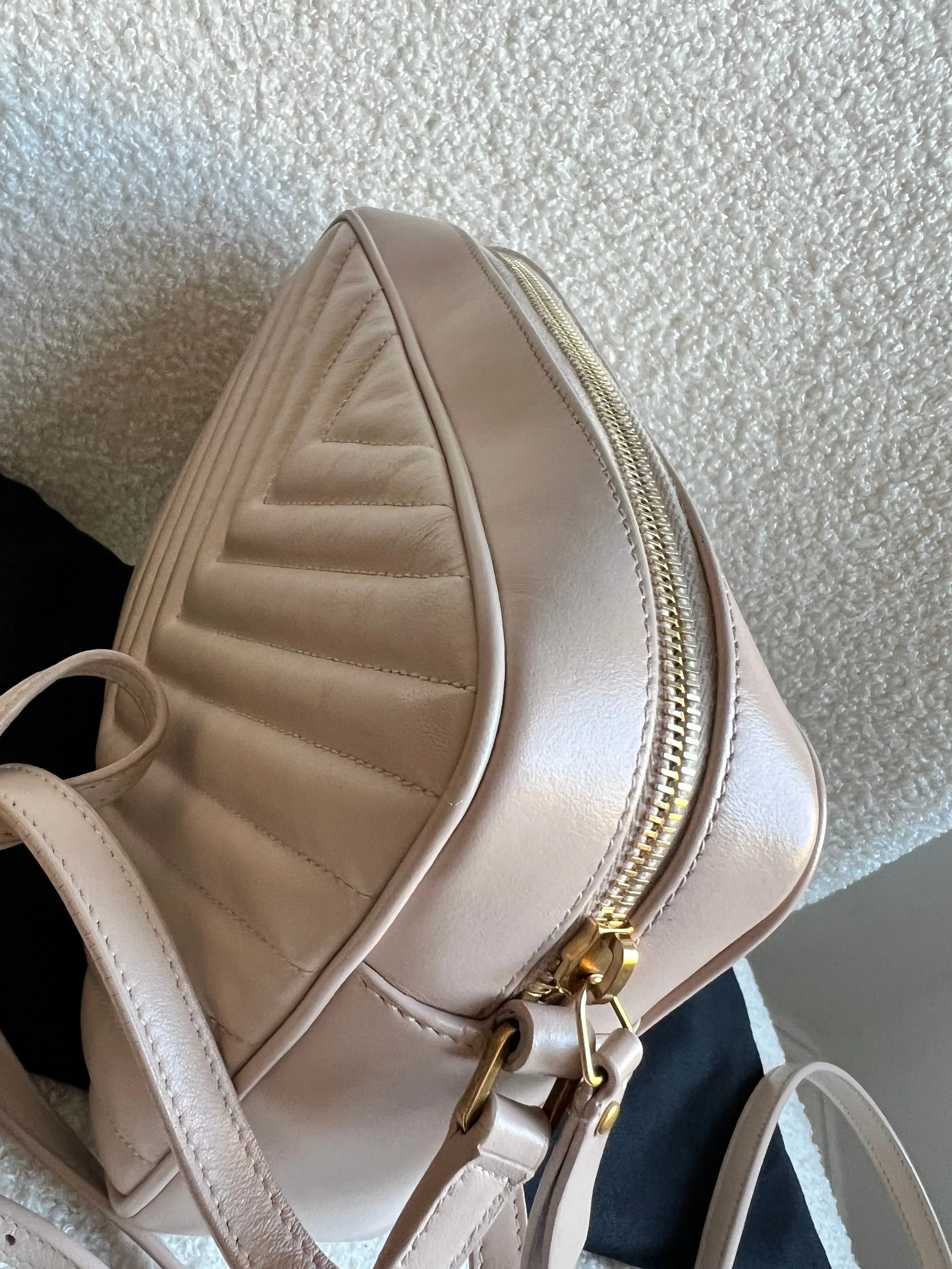 Yves Saint Laurent (YSL) Pink Lou Camera Bag